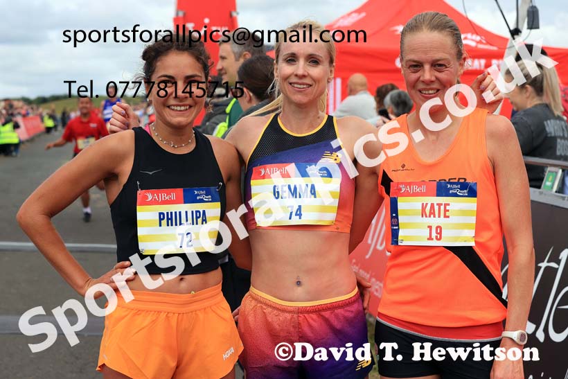 The 2024 Great North 10k Road Race, Newcastle.  Photo: David T. Hewitson/Sports for All Pics
